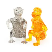 EBOYU(TM) DIY 3D кристалл головоломки сборки модель обезьяны