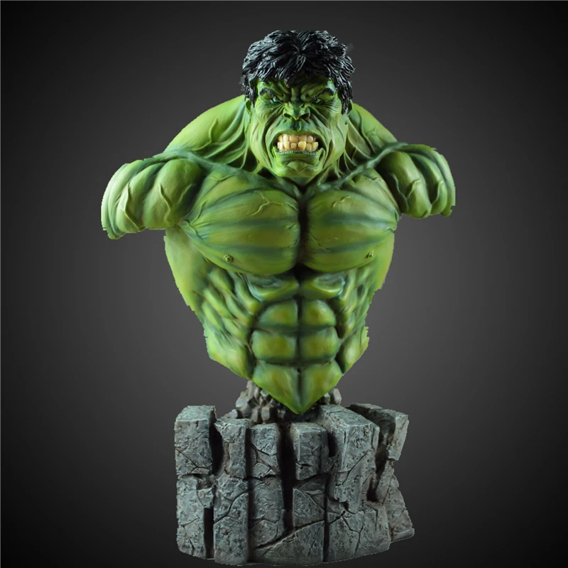 

[TOP] 30cm 1/4 The Avengers heros Hulk Coloring resin action figure statue toys Collection model Desktop Decoration gift