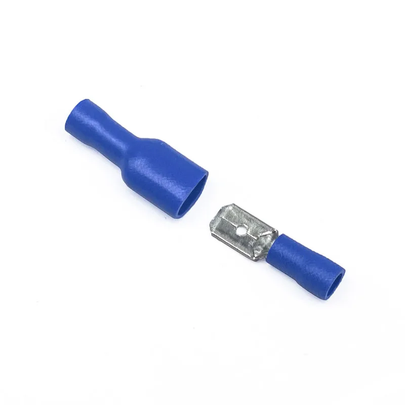 

10 Pair/Lot Male And Female Plug Spring Terminal FDFD2-250 Insulated Spade Crimp Wire Cable Connector Cosse Electric Sertir