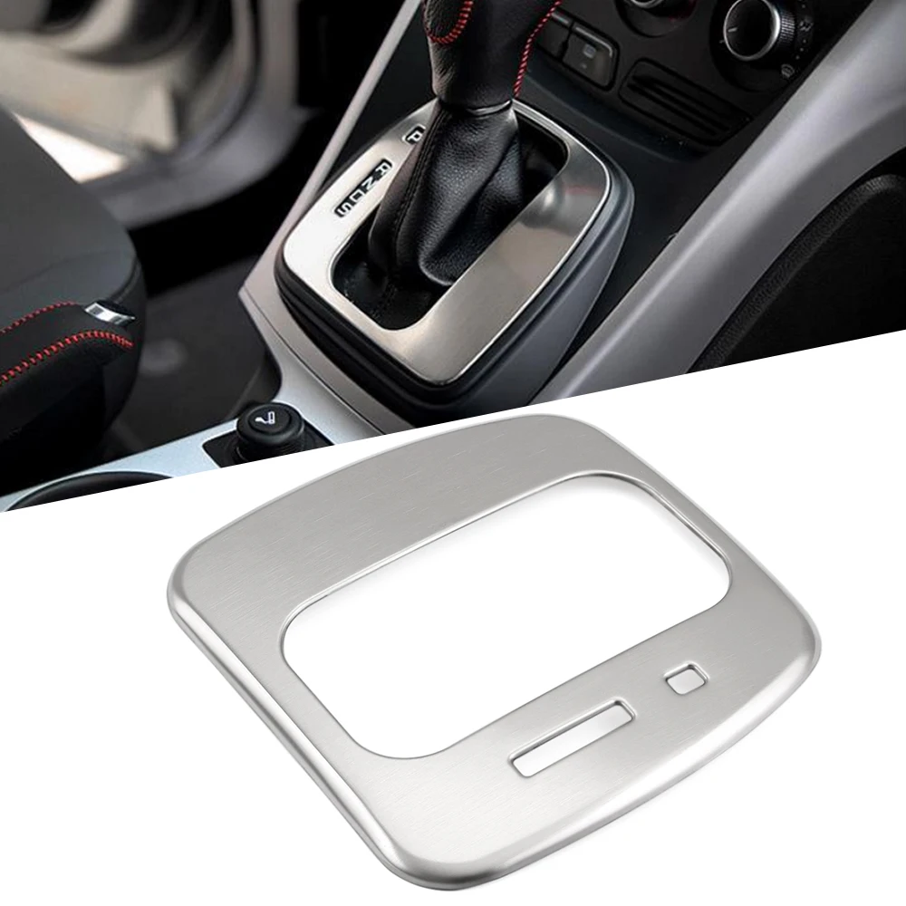 Высокое качество, нержавеющая сталь для Ford kuga Escape 2013, наклейка на панель передач, внутренняя отделка для kuga accessori
