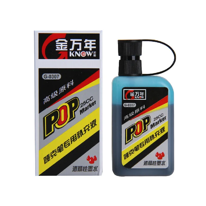 Erasable POP Marker Ink Refillable 25ml