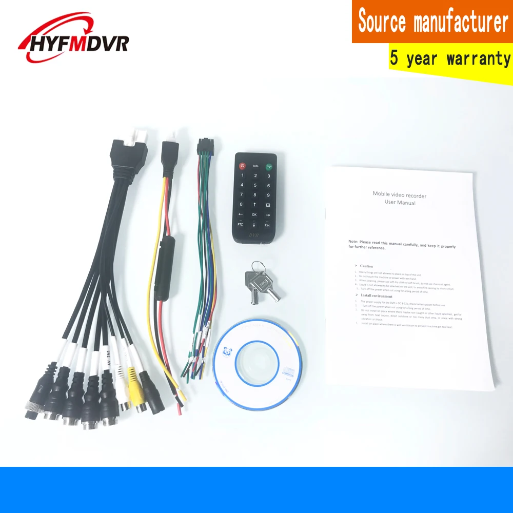  HD audio e video 4-channel scheda di AHD960PSD locale di video sorveglianza cellulare ospite DVR ve