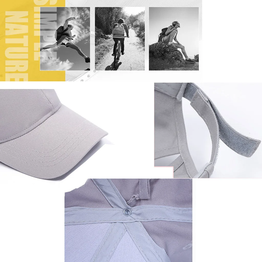 Sombreros Gorras hombres de Hip Hop gorra de cola de caballo desordenado bollos camionero de béisbol llano gorra sombrero de papá Gorras Para Hombre Baseball # XTJ Sombreros Gorras hombres de Hip Hop gorra de cola de caballo desordenado bollos camionero de béisbol llano gorra sombrero de papá Gorras Para Hombre Baseball # XTJ