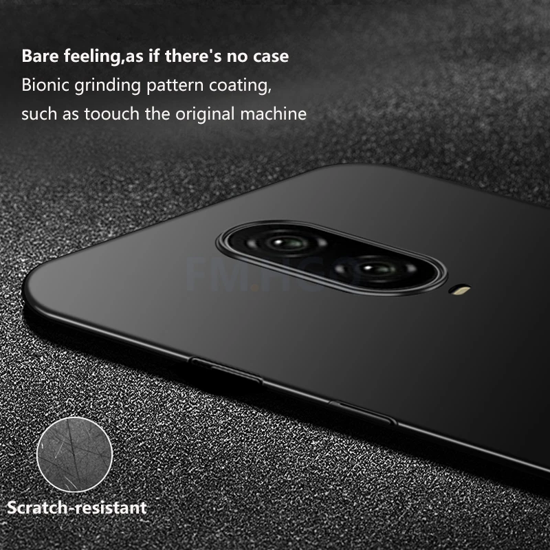 Роскошный чехол FM.HGQ для Oneplus 6T 6 5T Ультратонкий матовый автомобильный Магнитный