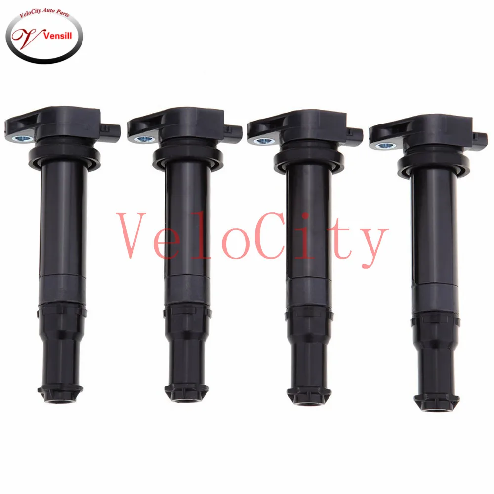 27301 26640 27301 26640 Set of 4 New Ignition Coil For 2006 2009 Kia