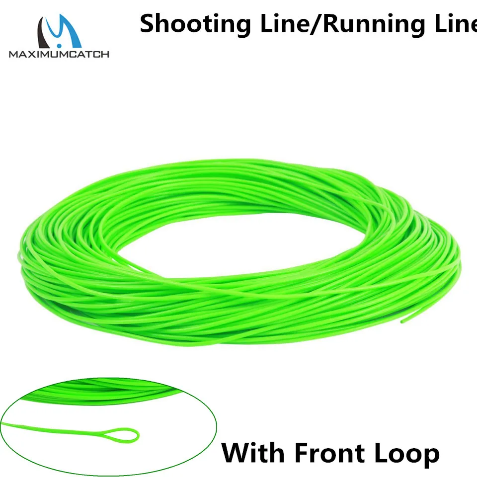 Maximumcatch 0.026'' 0.032'' 0.037'' 0.042''Fly Shooting Line/Running Line with Front Loop Fly fishing Line