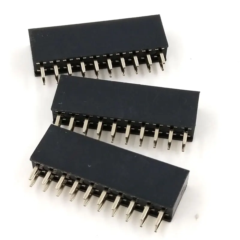 20pcs-lot-Pin-Header-Female-2x10-Pin-20-Pin-2-54mm-Pitch-Double-Row-Female-Straight (2)
