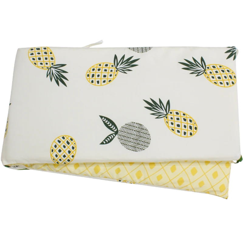 Baby Crib Bumper Soft Breathable Cotton Bed Protector For Kids Croth To The Cot Bedding Set For Children 120cm Per Piece