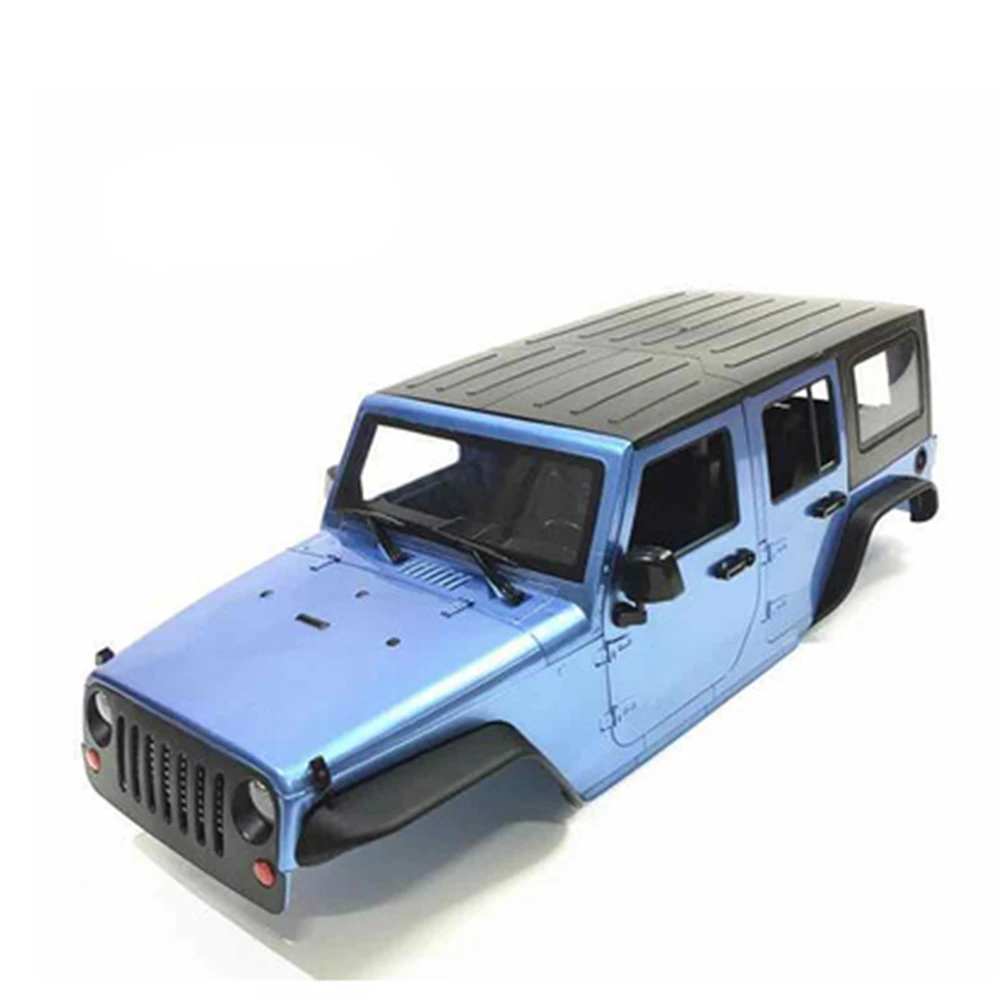 Rc Car Crawler Truck 313mm Wheelbase Finished Body Shell For 1:10 Toys SCX10 II 90046 Jeep Wrangler TRX4 RC4WD D90 Diy | Игрушки и хобби