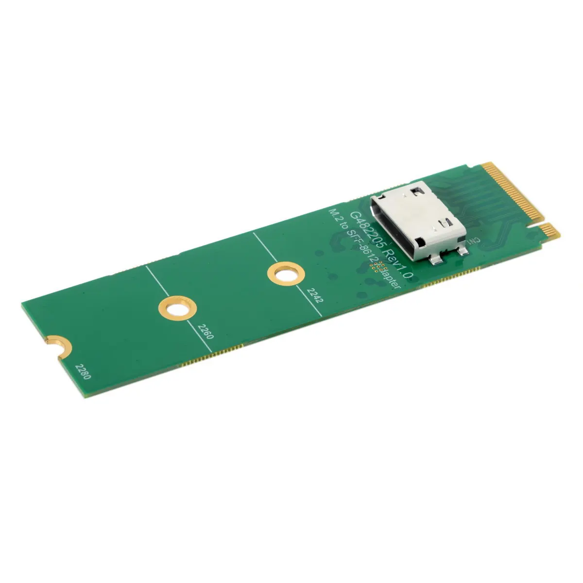 Хост-адаптер PCI-E 3 0 M.2 M-key to Oculink SFF-8612 SFF-8611 для PCIe Nvme SSD | Компьютеры и офис