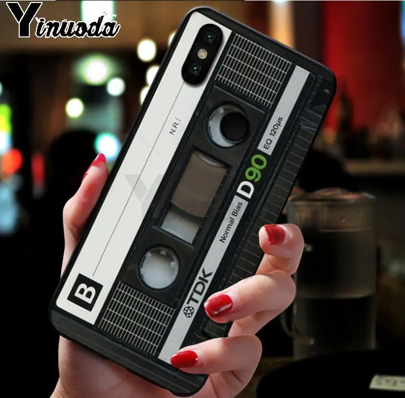 Силиконовый чехол Ynuoda mixtape для xiaomi mi 8 se 6 note3 redmi 5 5plus note 5|Бамперы| |
