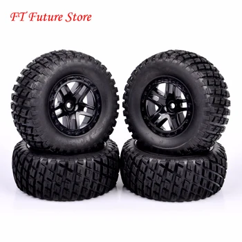

1/10 Scale Short Course Truck Tires And Wheel Rim902 29001+29504 For HPI RC Truck Car Model Toys Accessories