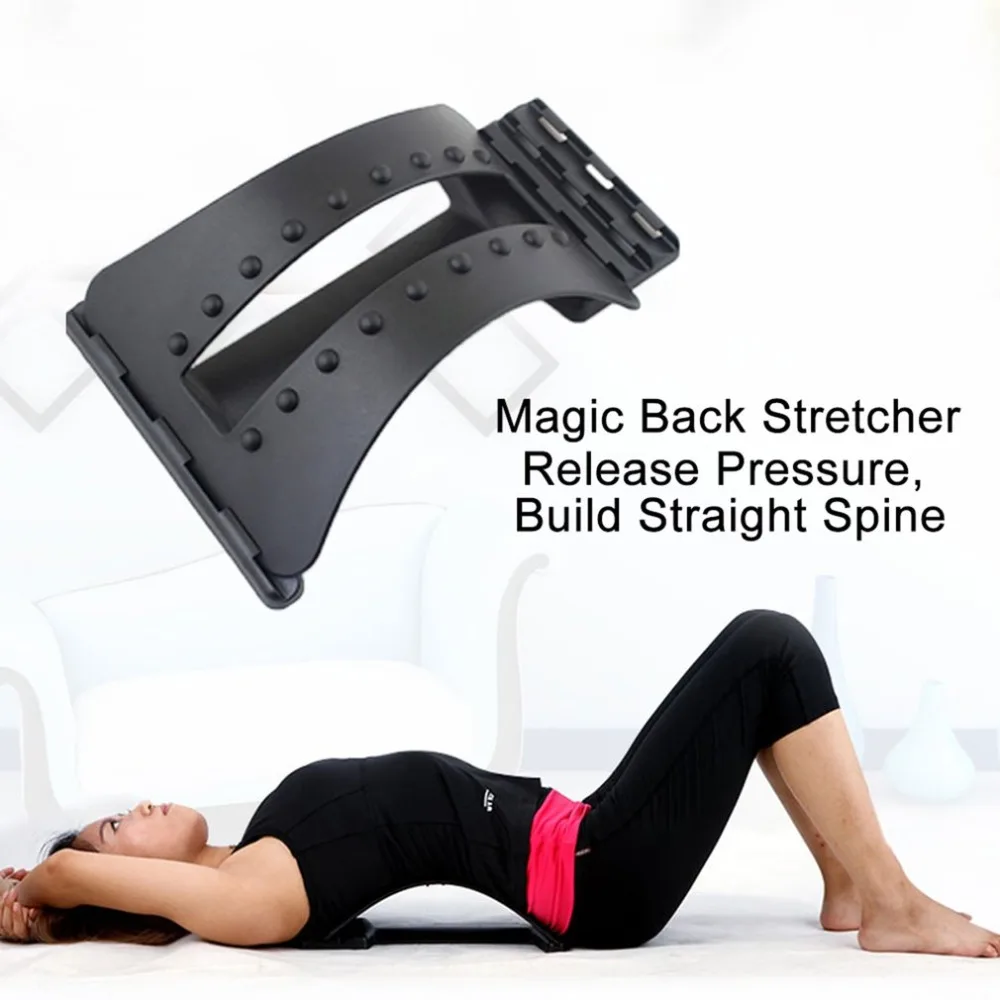 Массаж спины Волшебные подрамники оборудование для фитнеса стрейч расслабляющий мат носилки поясничная поддержка боль в спине облегчение