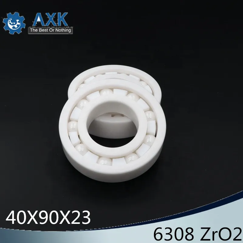 

6308 Full Ceramic Bearing ( 1 PC ) 40*90*23 mm ZrO2 Material 6308CE All Zirconia Ceramic Ball Bearings