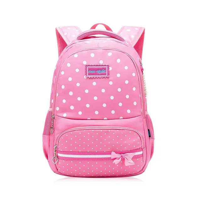 Buy school bags for girls royal blue waterproof fabric book bag cute student