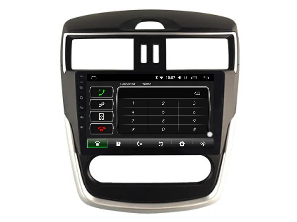 Discount OTOJETA DSP stereo carplay android 8.1.2 car radio for Nissan TIIDA 2016 AT Gps navigation Ips screen video player tape recorder 5