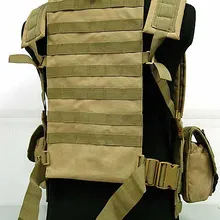 Molle столовая тактический жилет гидратация боевой RRV жилет Coyote коричневый OD BK