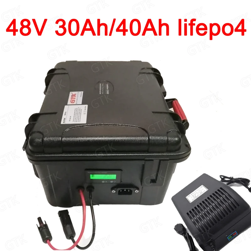 48 V 30Ah Lifepo4 v 20AH батарея длительный жизненный цикл BMS для 2000 Вт Электрический скутер