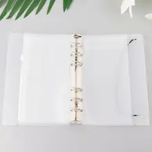 1 набор прозрачных рассыпчатых листов, Размер А6, внутренняя Обложка для страниц, блокнот, дневник, планировщик, офисные принадлежности, коллекция, фото, хранение