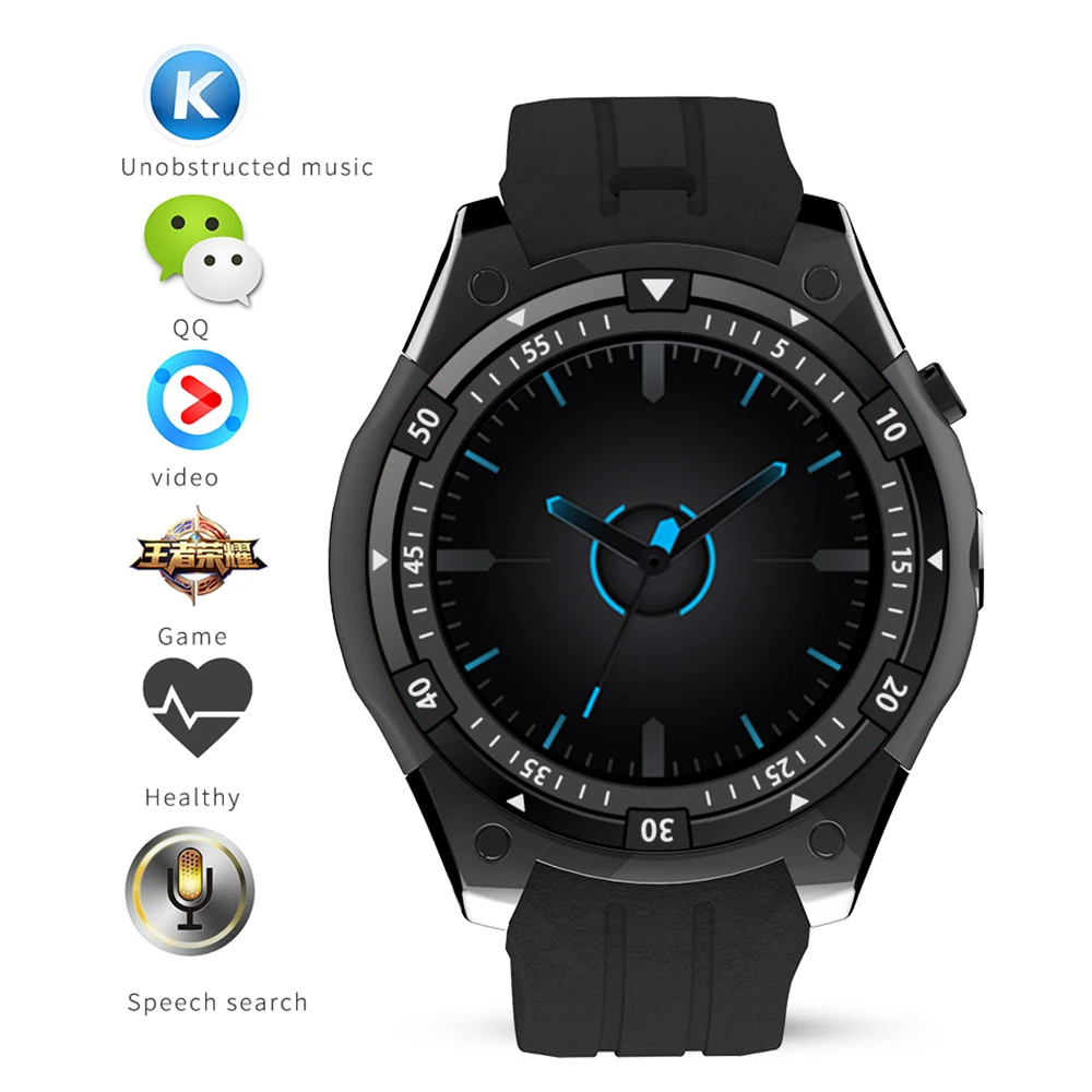  X100 Smart Watch ROM 8GB 3G GPS WiFi Android 5.1 Bluetooth SmartWatch Heart Rate tracker Meter Step