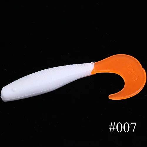 3D Shake Fish Soft Body 5pcs/lot 4.5g 8cm Wobbler Fishing Lures Easy Swim baits Silicone Soft Bait Carp Artificial Soft Lure - Цвет: 007