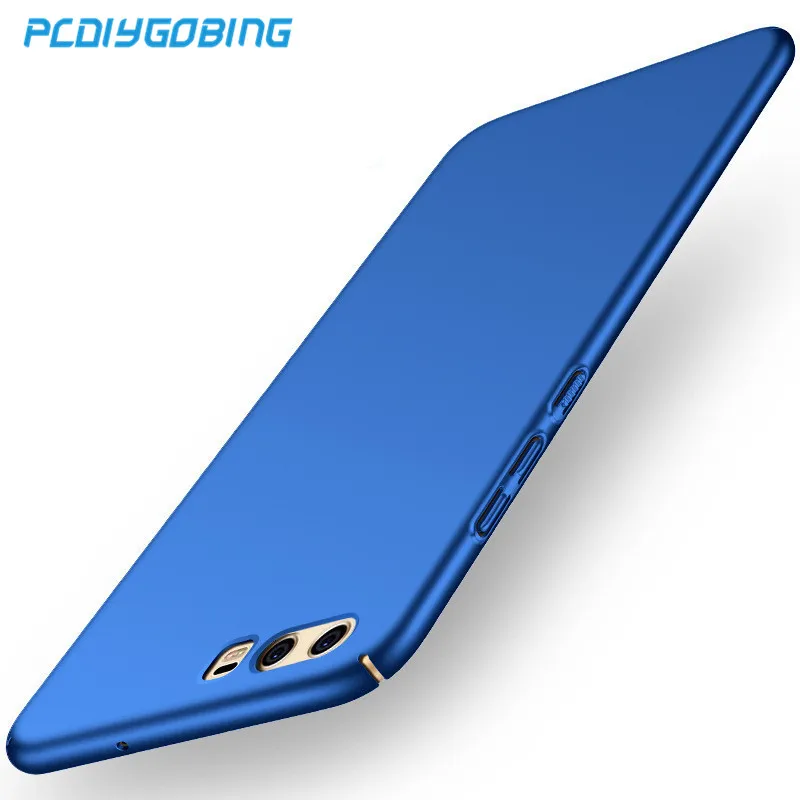 PDGB Hard PC Micro-Matte Cover For Huawei P9 P10 Plus P8 Lite 2017 mini P20 Pro GR3 Y5 Y6 Y7 Prime 2018 Y9 P Smart Case |