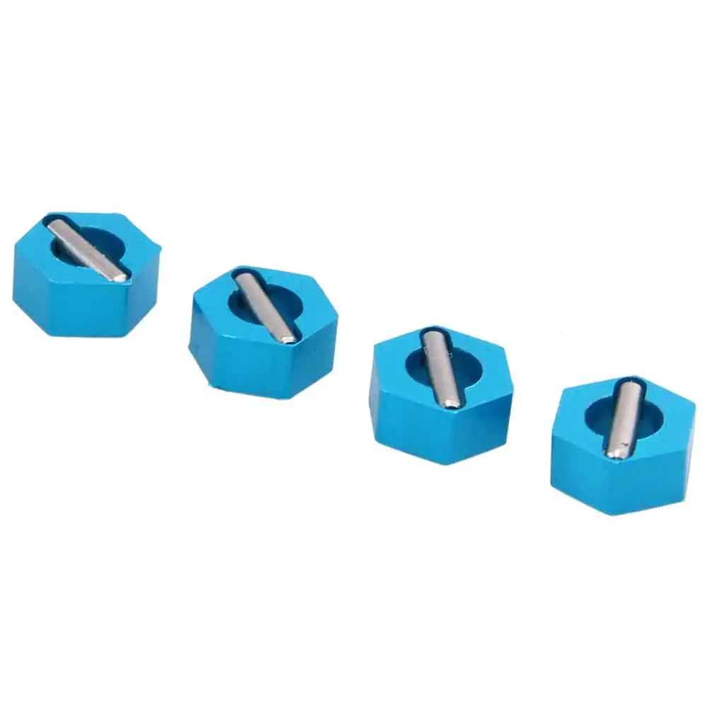 

4PCS Aluminum 7mm wheel hex hub adapter mount for RC hobby model car 1:18 wltoys A949 A959 A969 A979 upgraded spare parts