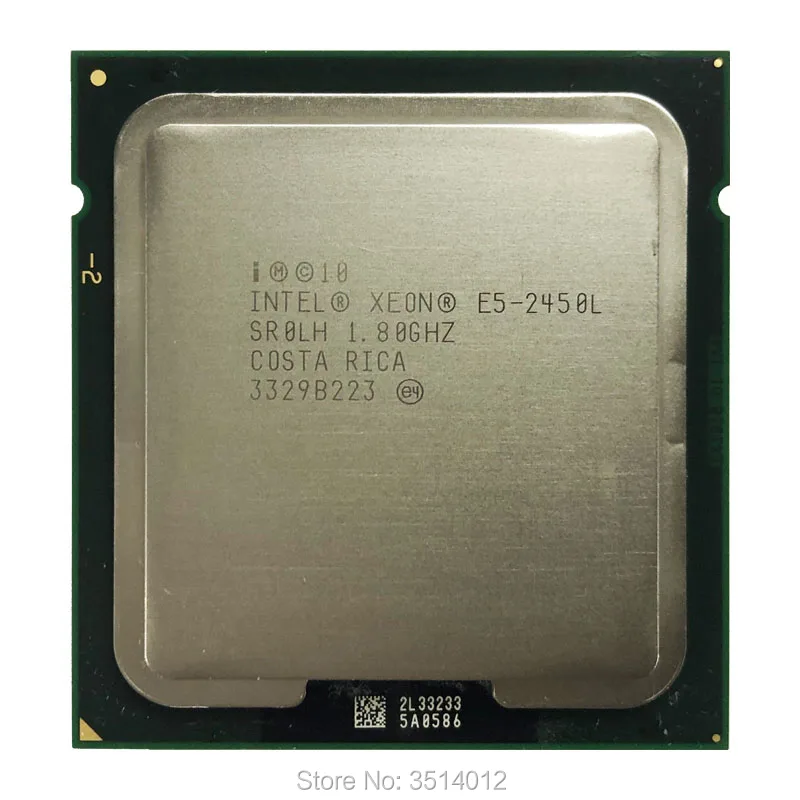 Процессор Intel Xeon E5-2450L E5 2450L 1,8 ГГц Восьмиядерный шестнадцп 20 м 70 Вт LGA 1356