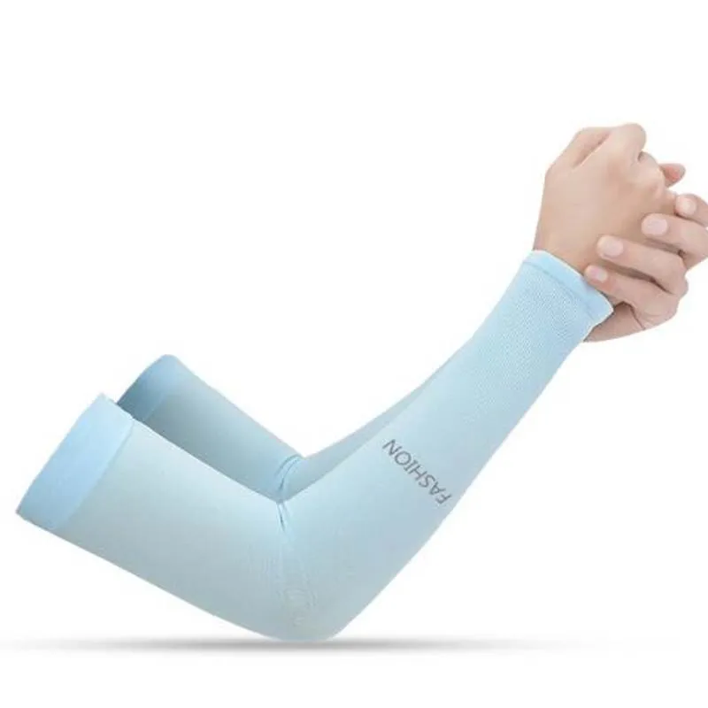 XEONGKVI Летние бесшовные митенки для женщин брендовые bi льда SilkSleeve Для мужчин Guantelete