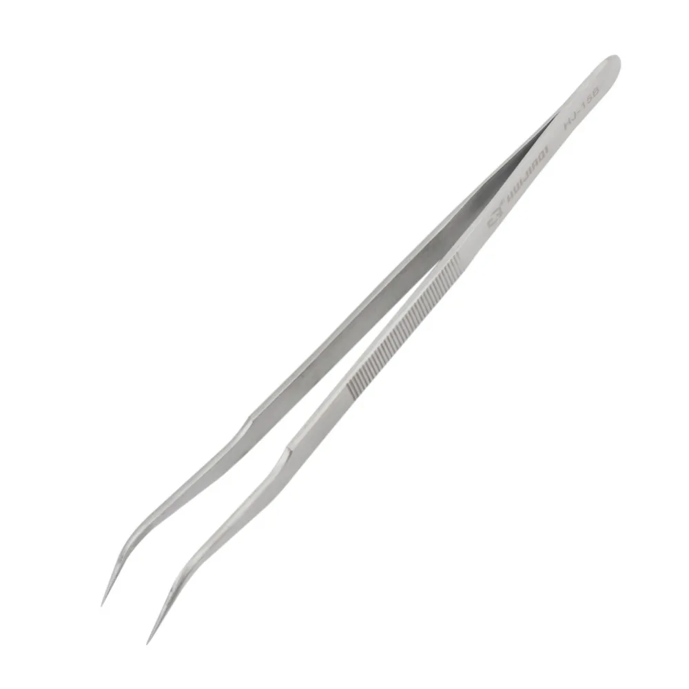 Long Precision stainless steel Tweezers  (2)