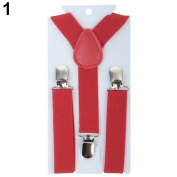 

Bluelans New Lovely Kids Suspender Elastic Adjustable Clip-On Braces for children's comfortablity