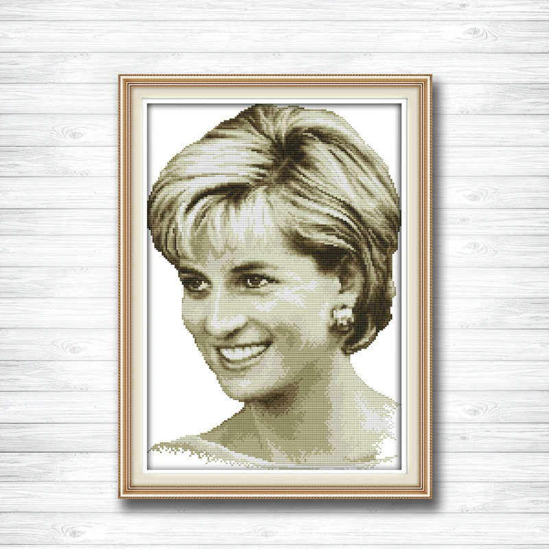 Diana Spencer рукоделие DIY DMC Вышивка крестом 11CT 14CT наборы крестиков вышивка Наборы