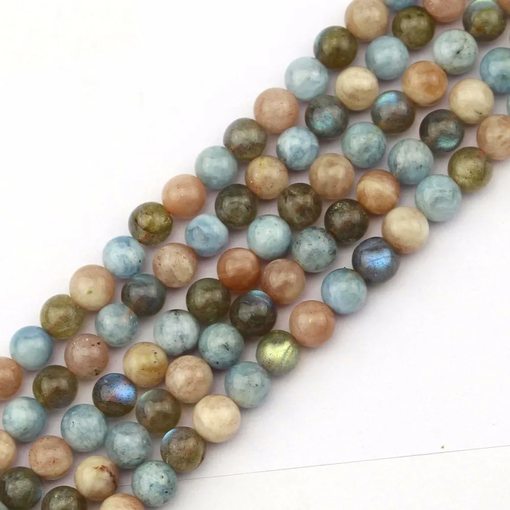 8mm Natural Stone Beads Gemstone Beads For Jewelry Making Labradorite 