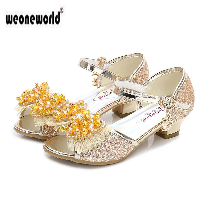 Weoneworld Girls Sandals 2018 Summer Children Princess Sandals Girl ...