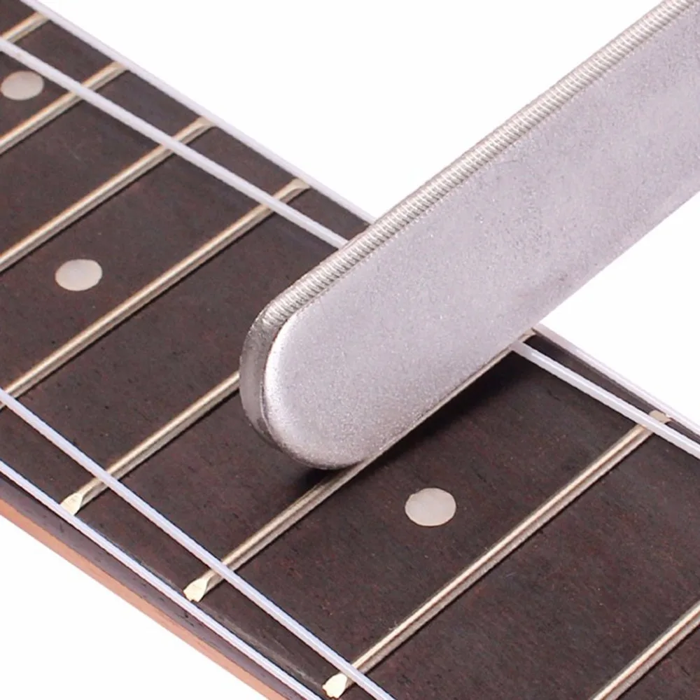 TSAI гитарные инструменты, гитарные лады, файл из прочной нержавеющей стали, маленький двойной Режущий инструмент для гитары, ремонт, популярный прочный