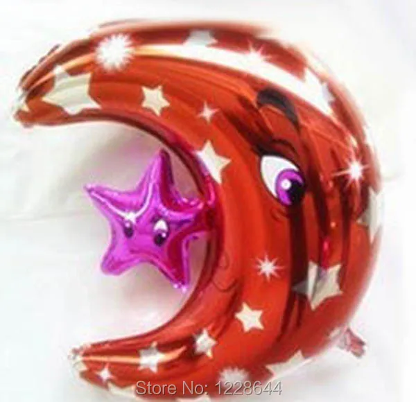 DH_moon and star wedding decoration foil balloons -6