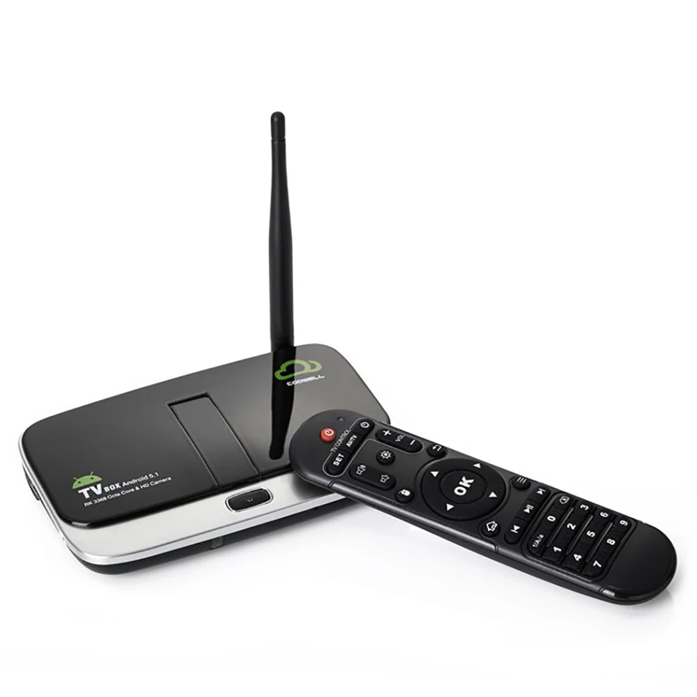 

V4 Android 5.1 Set-top Box with Camera H.265 Rockchip 3368 Octa-core 2GB DDR3 2.4G Set Top Box Support WiFi Bluetooth 4.0 TV Box