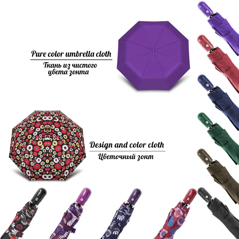 

Creative Small Fully-automatic Umbrella Rain Woman Men Mini Portable Windproof Gift Travel Umbrella For Female Male Parasol