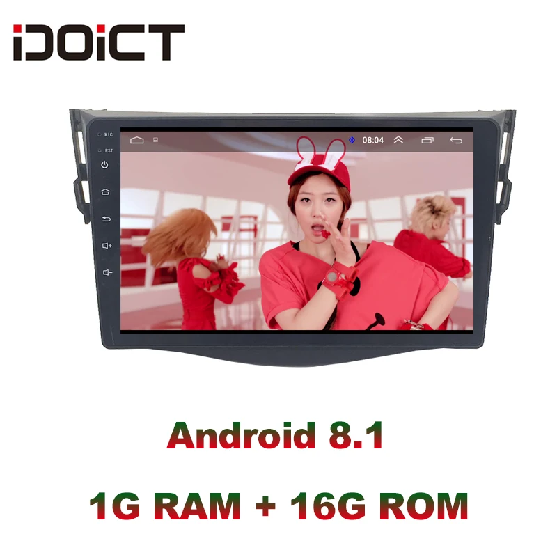 Best IDOICT Android 8.1 Car DVD Player GPS Navigation Multimedia For Toyota Rav4 Radio 2008-2013 wifi bluetooth 0 Best IDOICT Android 8.1 Car DVD Player GPS Navigation Multimedia For Toyota Rav4 Radio 2008-2013 wifi bluetooth 0
