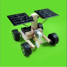 DIY техническое изобретение Moon rover Модель ручной сборки Эксперимент материалов