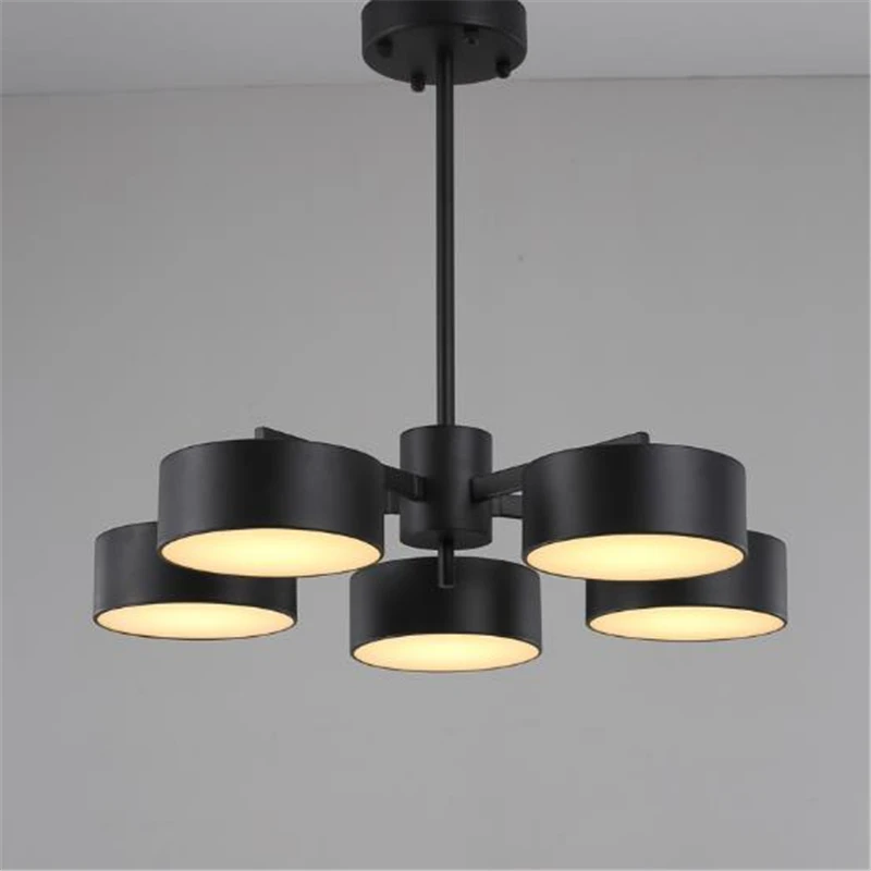 

Nordic Post - modern LED Metal Dining Room Pendant Light Modern Living Room / Bedroom Lights Free Shipping