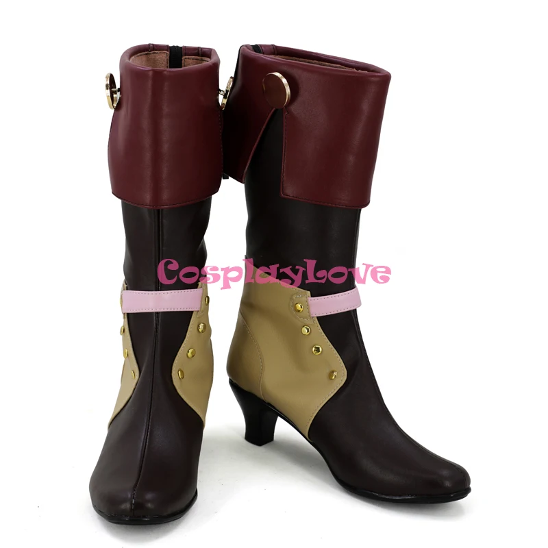 CosplayLove Idolish7 Cosplay Shoes Little Red Riding Hood OSAKA SOGO Cosplay Shoes Boots For Halloween Christmas (3)