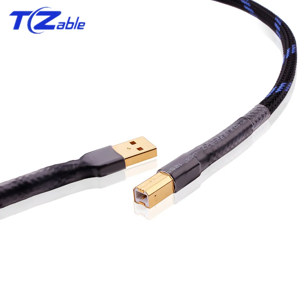 Кабель для принтера USB тип А Тип B штекер Высокоточный кабель Экранирование