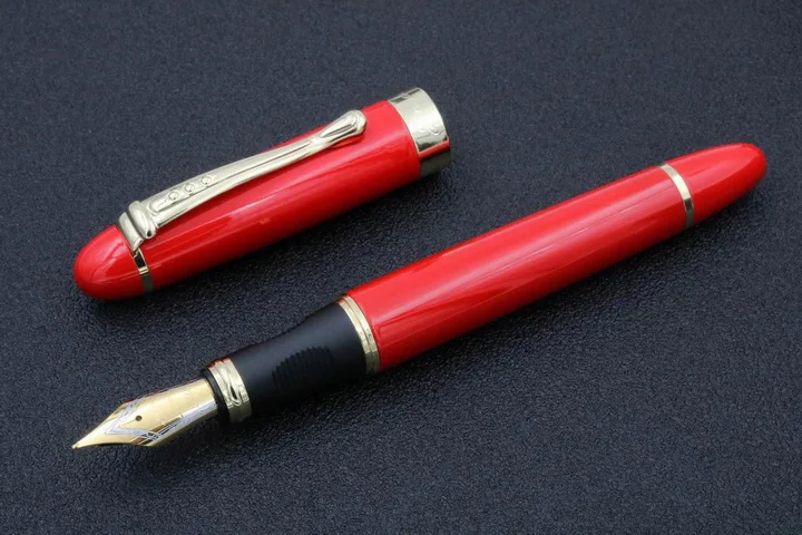 A4 JINHAO X450 молочно-белый золотой Металл Аксессуары авторучка - Цвет: A4
