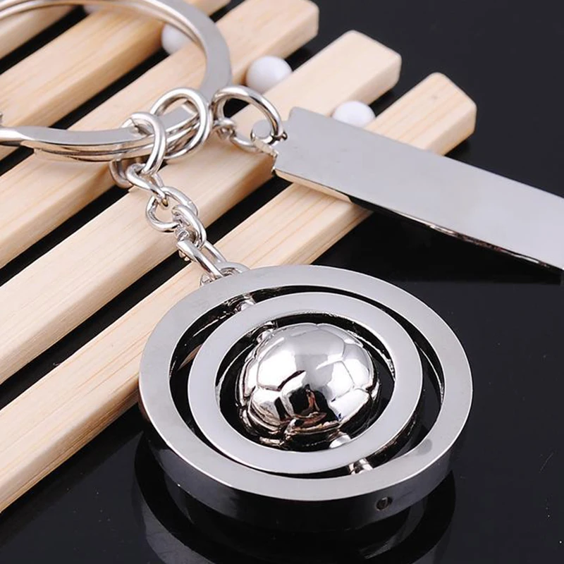 Rotating Football/Soccer Ball Spinner Fidget Keychain EDC Fidgets Toys