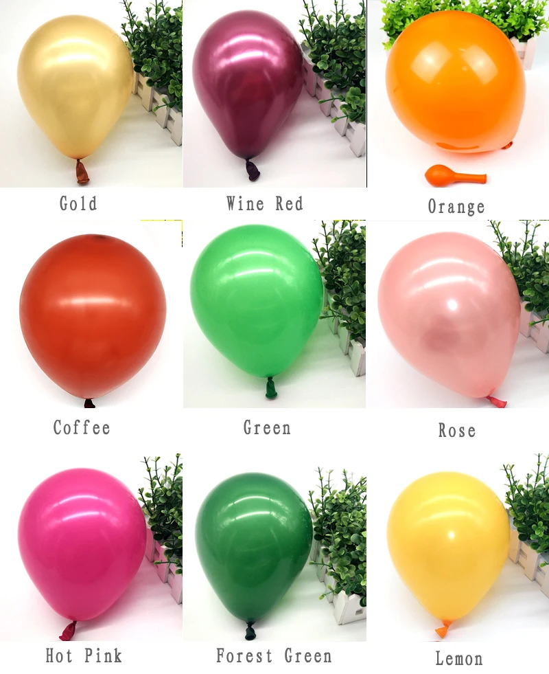 10 шт. на день рождения воздушные шары 10 дюймов латекса воздушный шар с гелием утолщение жемчужные вечерние шар Детская игрушка шарики для свадьбы