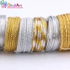 1M/5M lot 2.0mm Various Patterns Aluminum wire gold/silver soft craft versatile New metal wire DIY Handmade jewelry making ► Photo 3/6