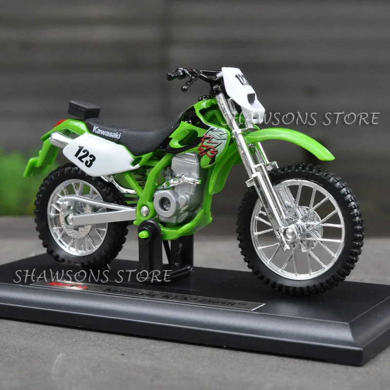 Maisto 1:18 литье под давлением модель Kawasaki KLX 250SR Байк миниатюрный мотоцикл копия|maisto