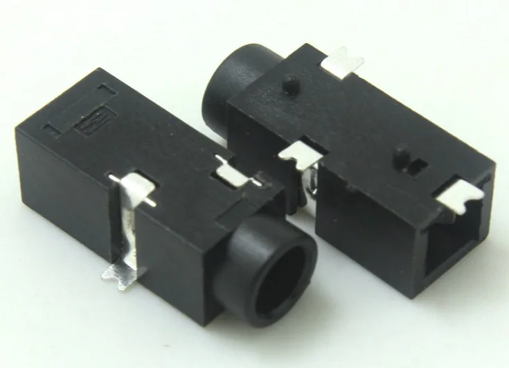 

10pcs Phone Jack Diameter 3.5mm 3 contact 3 Conductor SMD No switch Surface Mount Tip Ring Sleeve audio Stereo Phone Jack