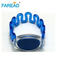 X100pcs 13,56 MHz I-CODE-2 RFID браслет для бассейна, сауна банный центр